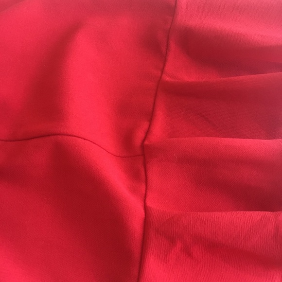 Red Dress w/ Ruffles - Picture 6 of 8